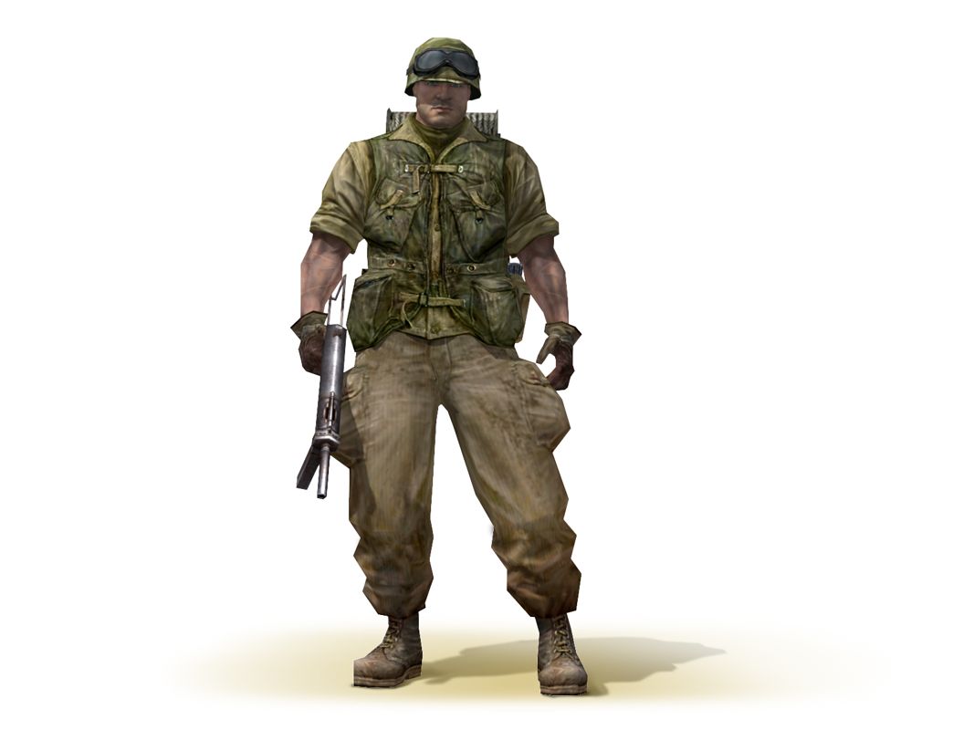 Company of Heroes Render (THQ E3 Press Disc 2005): Allied Engineer