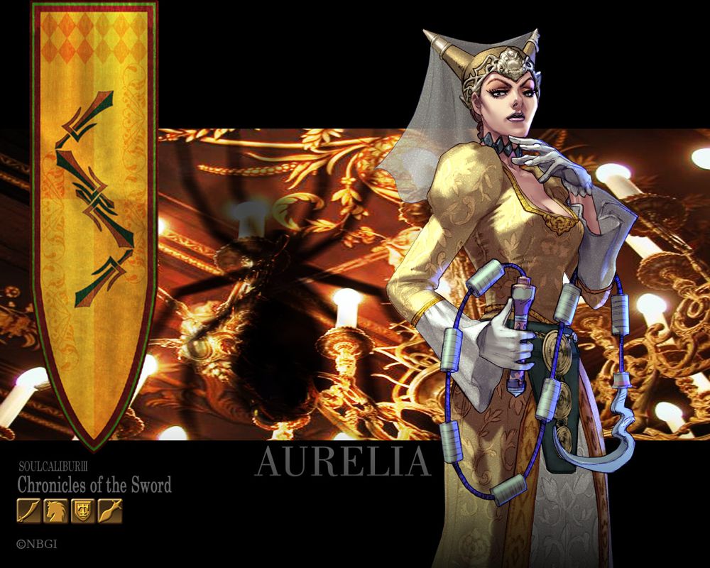 SoulCalibur III Wallpaper (Official Website): Aurelia