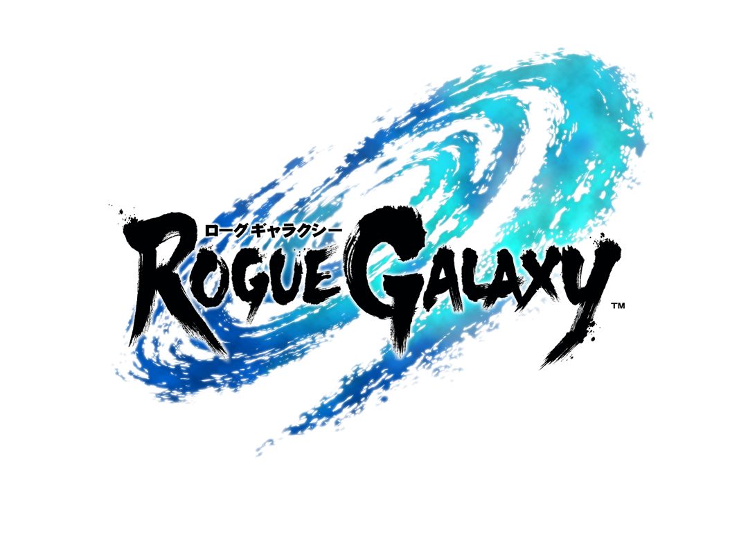 Rogue Galaxy Logo (E3 2006 Press Information CD-rom): White