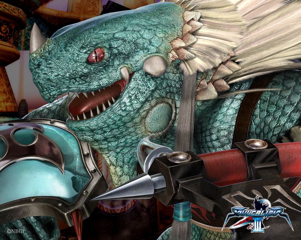 SoulCalibur III Wallpaper (Official Website): Lizardman