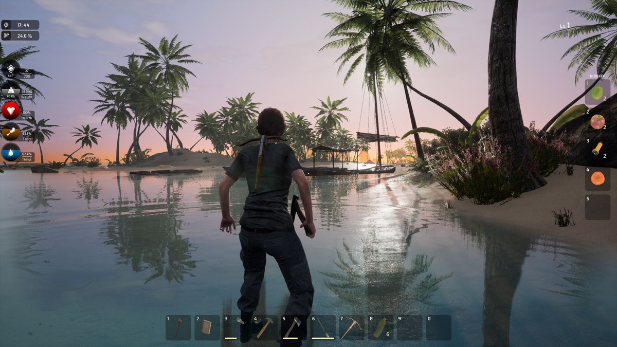 KeepUp Survival: Tropical Island Map Screenshot (Steam)