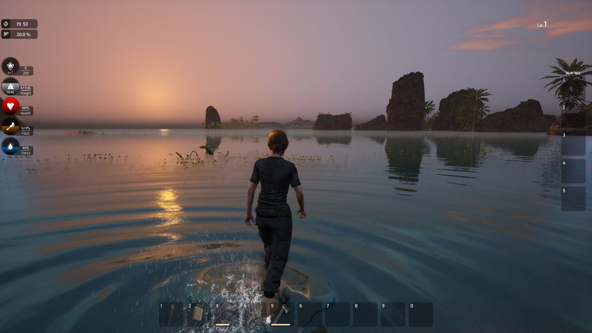 KeepUp Survival: Tropical Island Map Screenshot (Steam)