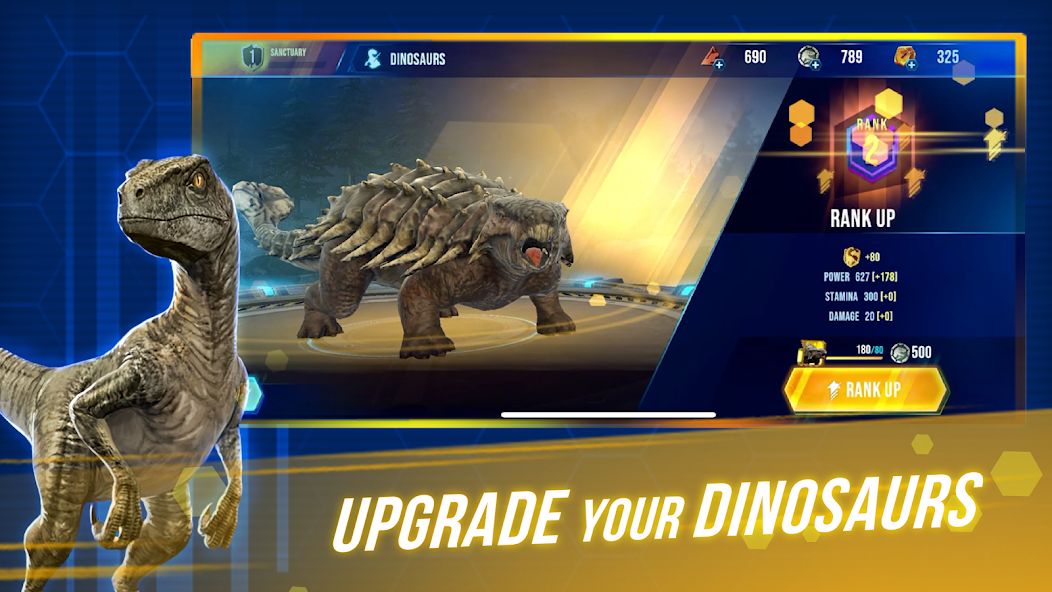 Jurassic World Primal Ops Official Promotional Image Mobygames