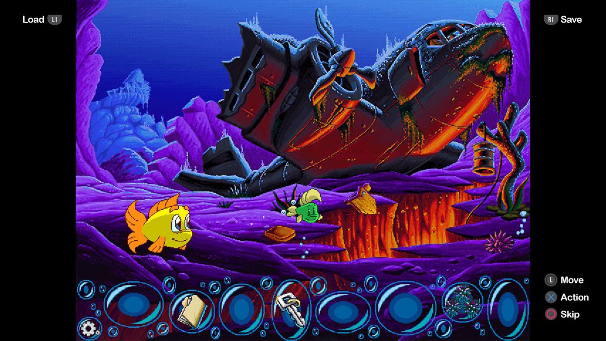 Freddi Fish 3: The Case of the Stolen Conch Shell Screenshot (PlayStation Store)