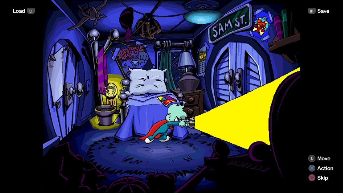 Pajama Sam: No Need to Hide When It's Dark Outside Screenshot (PlayStation Store)