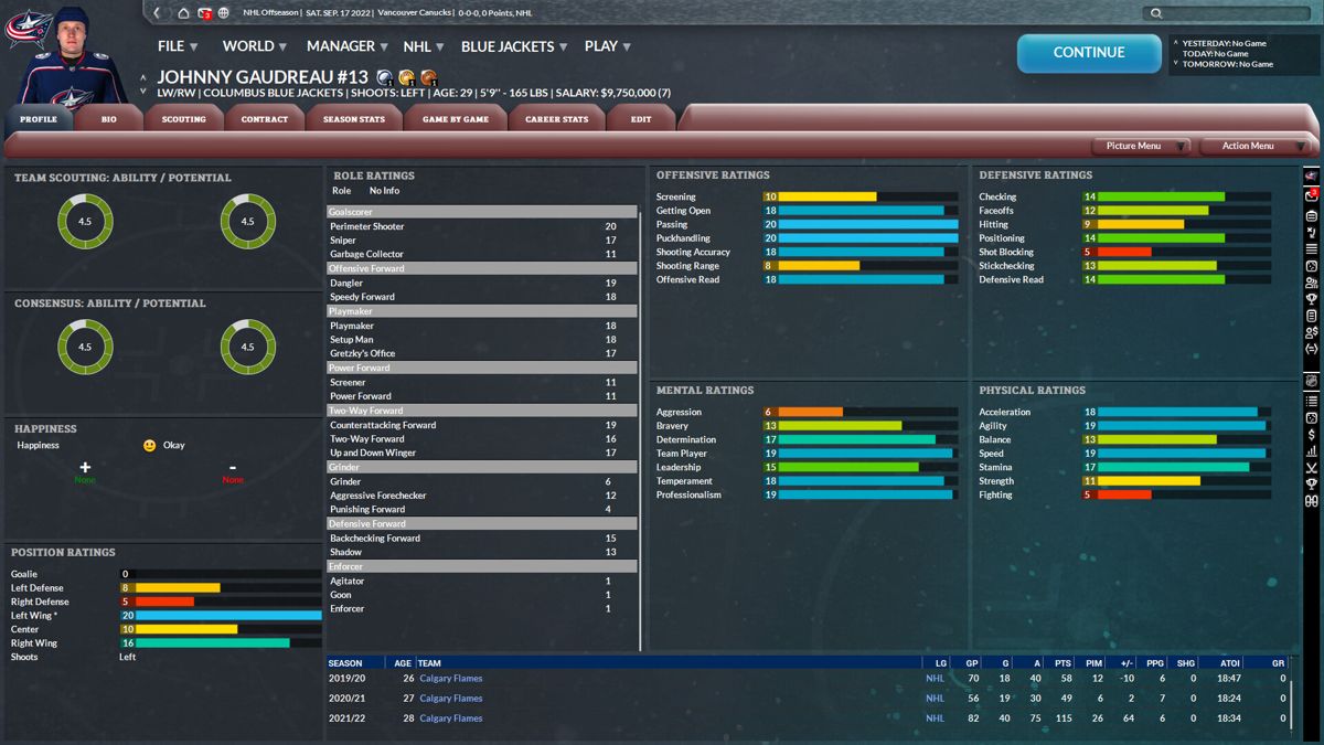 Franchise Hockey Manager 9 Screenshot (Steam)