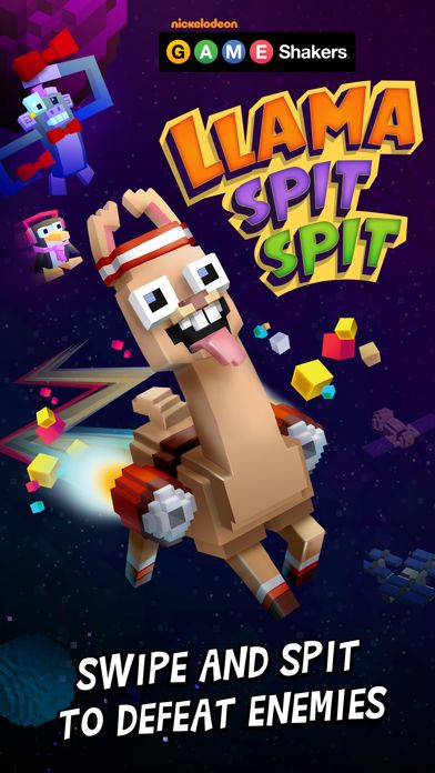 Llama Spit Spit Screenshot (iTunes Store)