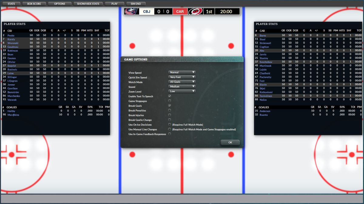 Franchise Hockey Manager 9 Screenshot (Steam)