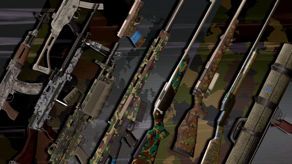 Generation Zero Camo Weapon Skins Pack Official Promotional Image