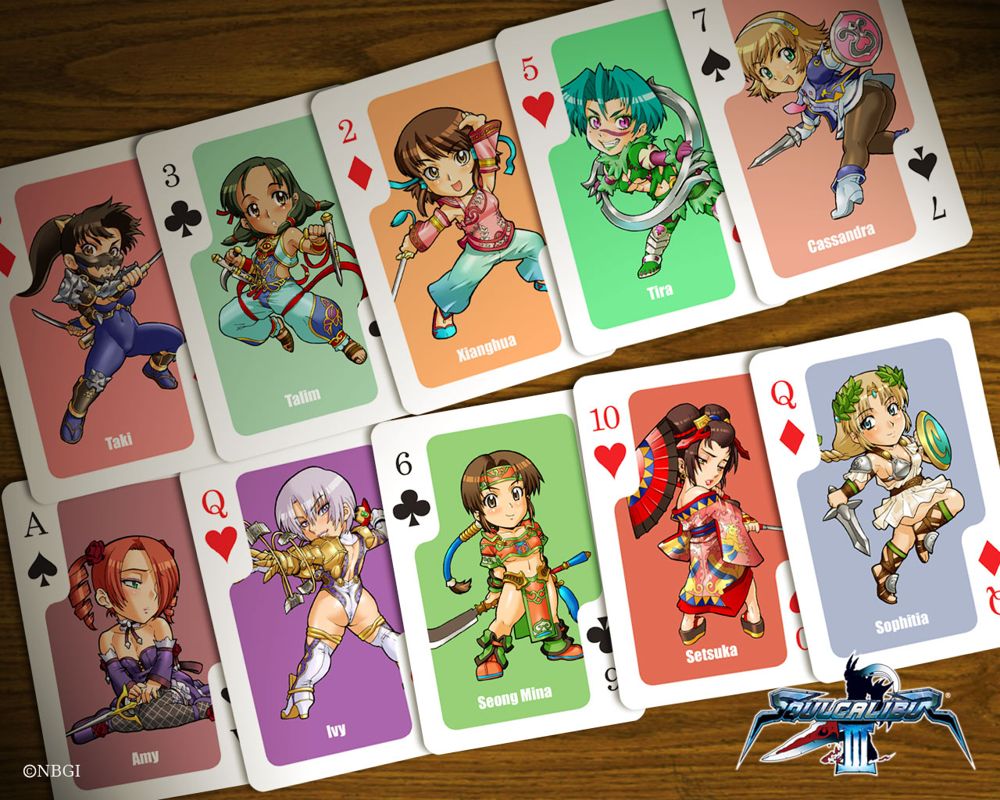 SoulCalibur III Wallpaper (Official Website): Cards: Women