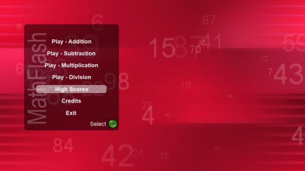 Math Flash Screenshot (xbox.com)