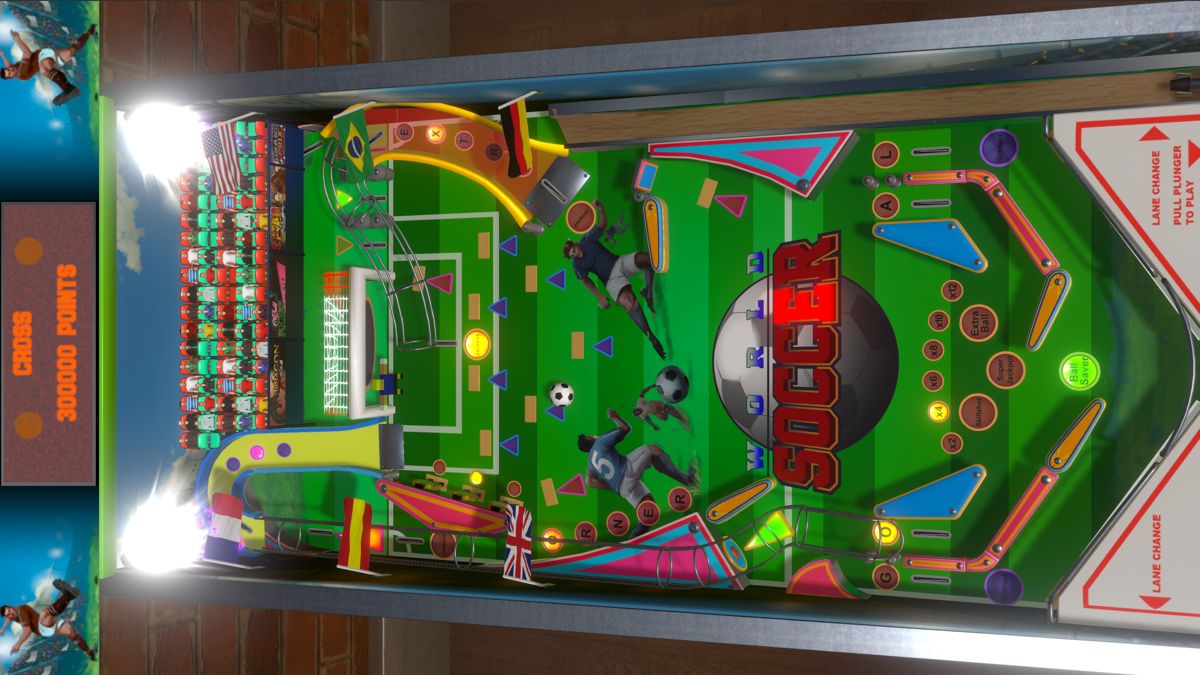 World Soccer Pinball official promotional image MobyGames