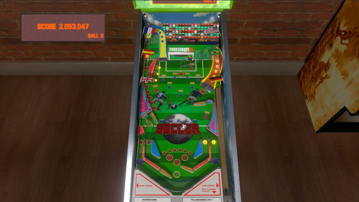 World Soccer Pinball official promotional image MobyGames
