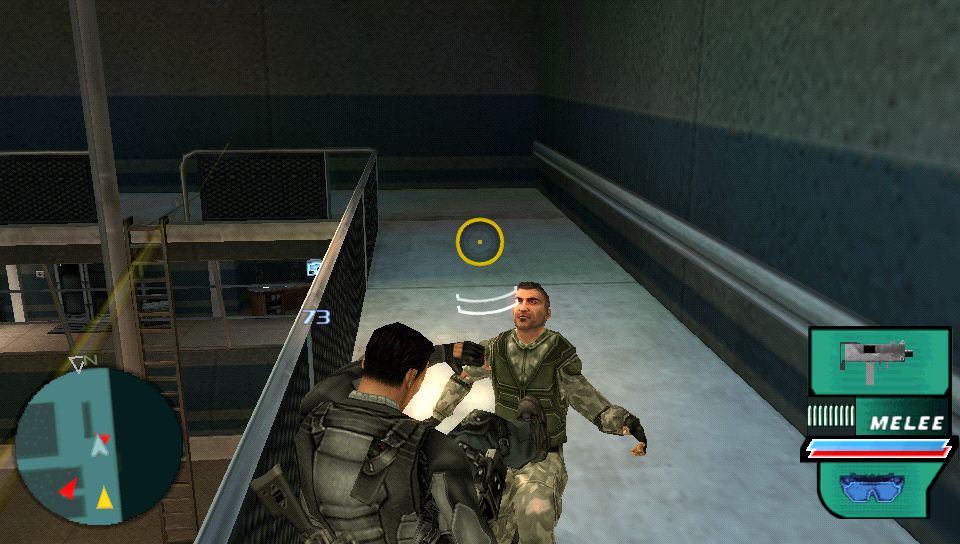 Syphon Filter: Dark Mirror Screenshot (E3 2006 Press Information CD-rom): Hydro Room (PSP)