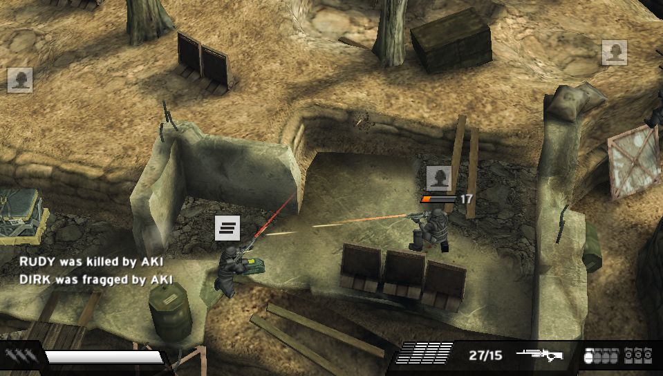 Killzone: Liberation Screenshot (E3 2006 Press Information CD-rom): MP Trenches