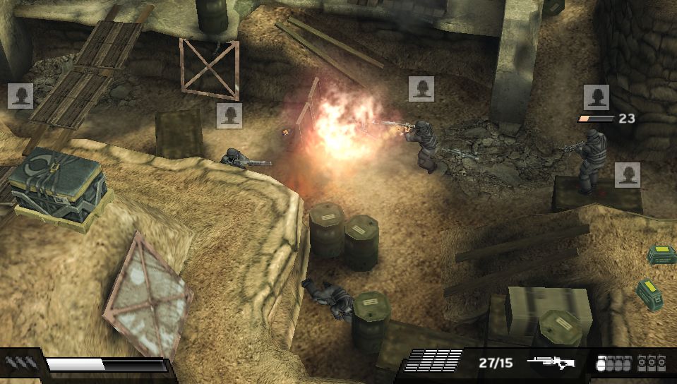 Killzone: Liberation Screenshot (E3 2006 Press Information CD-rom): MP Trenches