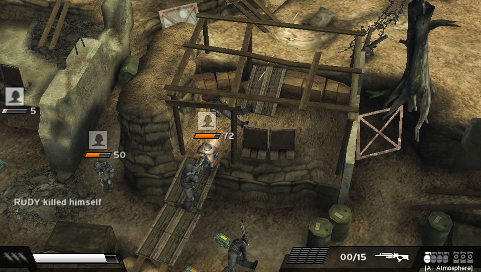 Killzone: Liberation Screenshot (E3 2006 Press Information CD-rom): MP Trenches