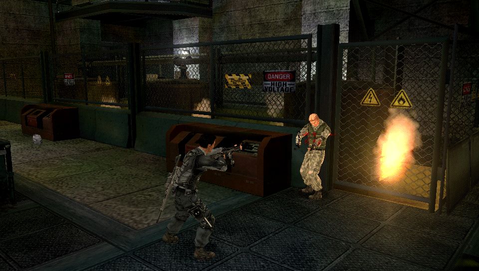 Syphon Filter: Dark Mirror Screenshot (E3 2006 Press Information CD-rom): 3rd Person (PSP)