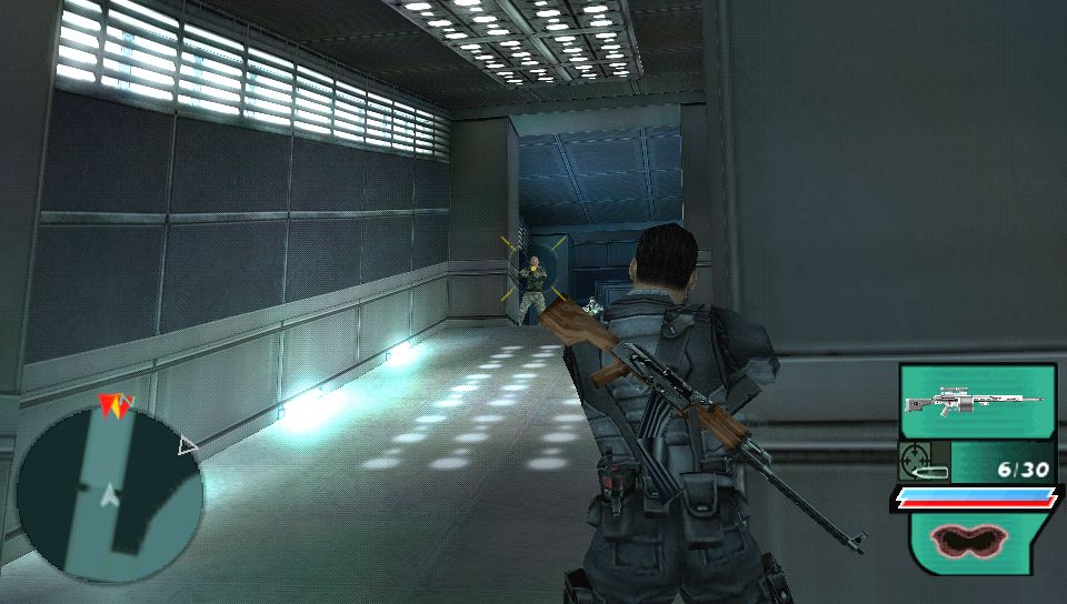 Syphon Filter: Dark Mirror Screenshot (E3 2006 Press Information CD-rom): Above (PSP)