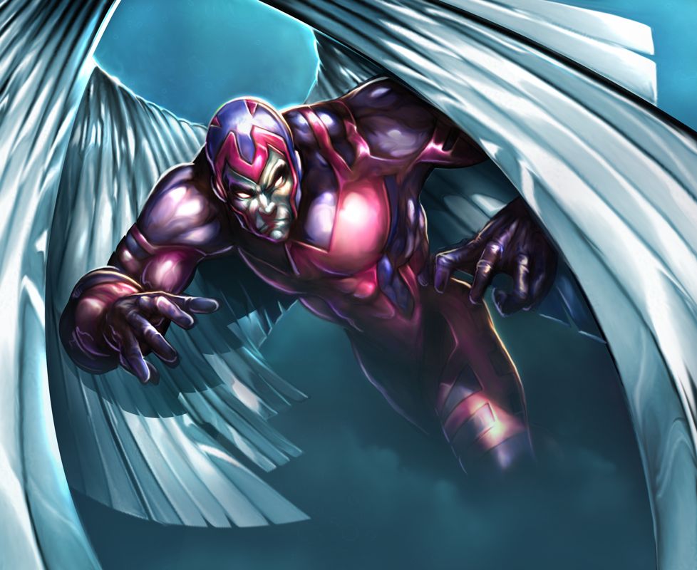 X-Men: Legends II - Rise of Apocalypse Concept Art (X-Men Legends II: Rise of Apocalypse Press Kit): Archangel