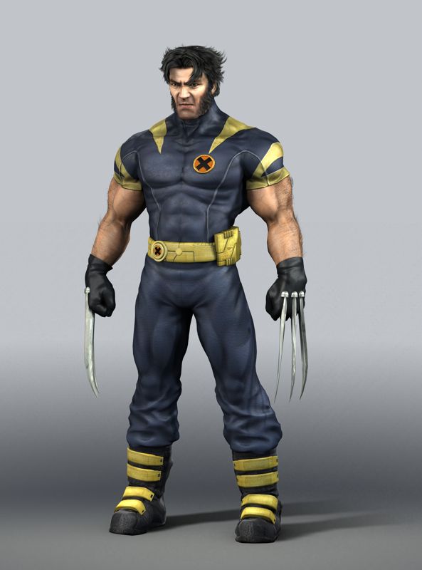 X-Men: Legends II - Rise of Apocalypse Render (X-Men Legends II: Rise of Apocalypse Press Kit): Wolverine