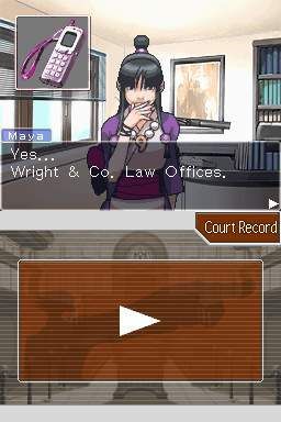 Phoenix Wright: Ace Attorney Screenshot (CAPCOM E3 2005 Press Kit)