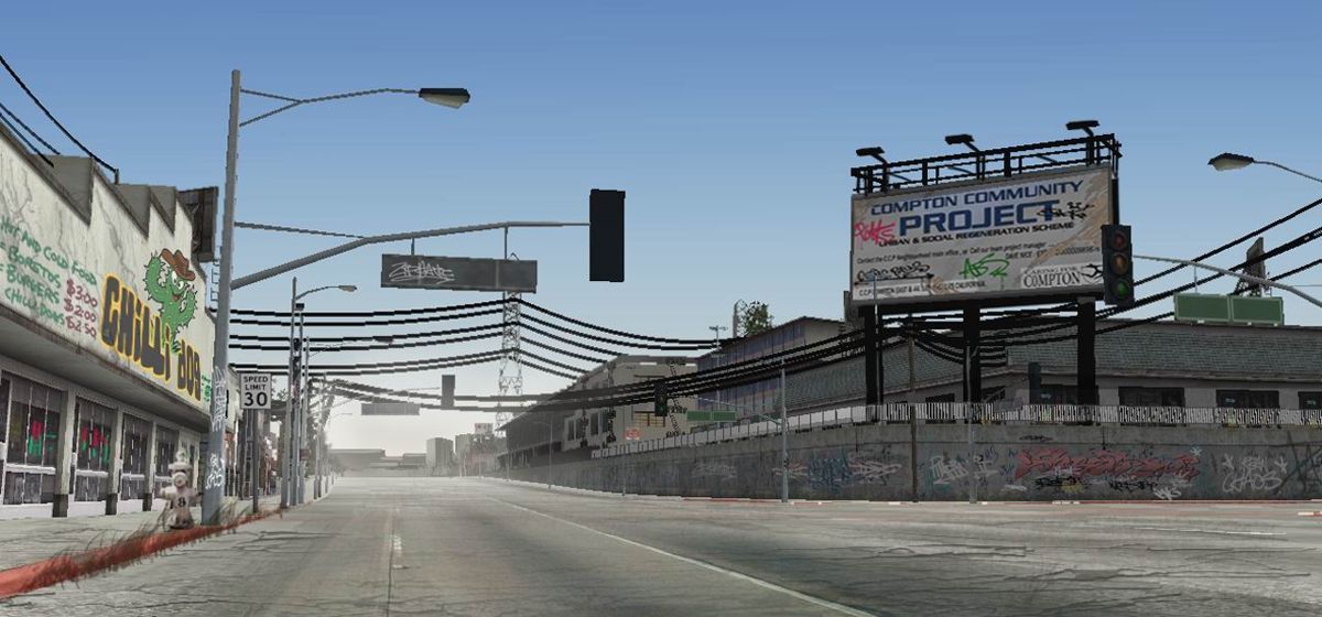 L. A. Rush Concept Art (Midway E3 2005 Asset Disc): Compton East