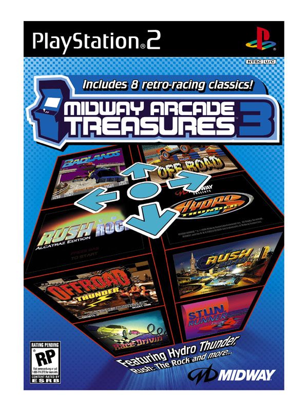 Midway Arcade Treasures 3 Other (Midway E3 2005 Asset Disc): PS2 box art