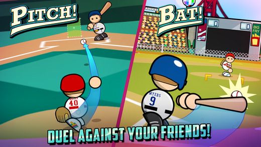 Wil & Shelby's Baseball Battle Screenshot (iTunes product page)