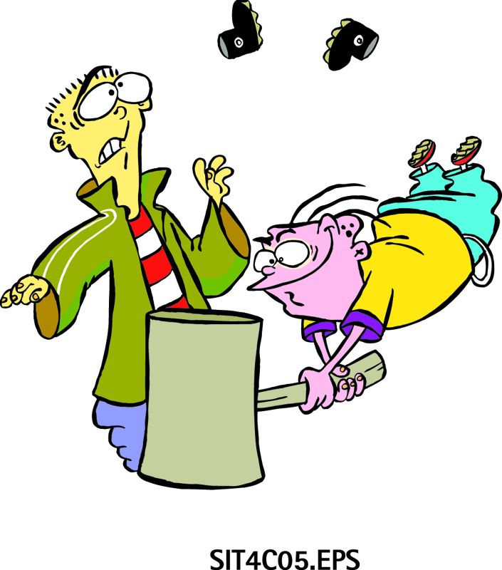 Ed, Edd n Eddy: The Mis-Edventures Concept Art (Midway E3 2005 Asset Disc - Ed, Edd n Eddy): Situation 3