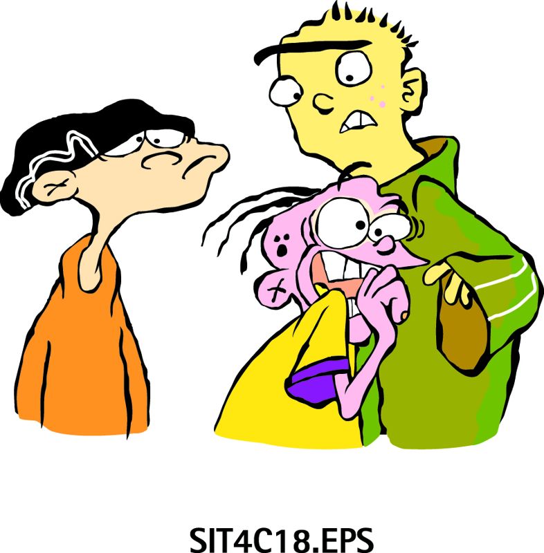 Ed, Edd n Eddy: The Mis-Edventures Concept Art (Midway E3 2005 Asset Disc - Ed, Edd n Eddy): Situation 5