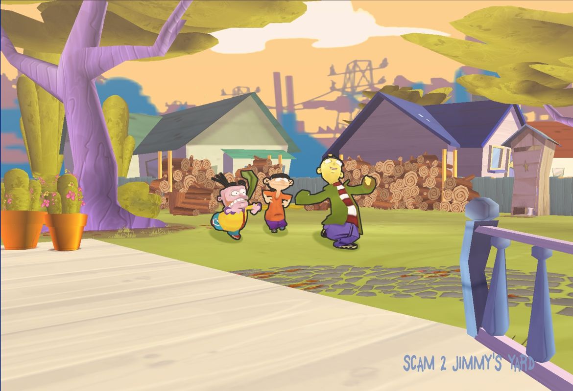 Ed, Edd n Eddy: The Mis-Edventures Screenshot (Midway E3 2005 Asset Disc - Ed, Edd n Eddy): E305 (print use)