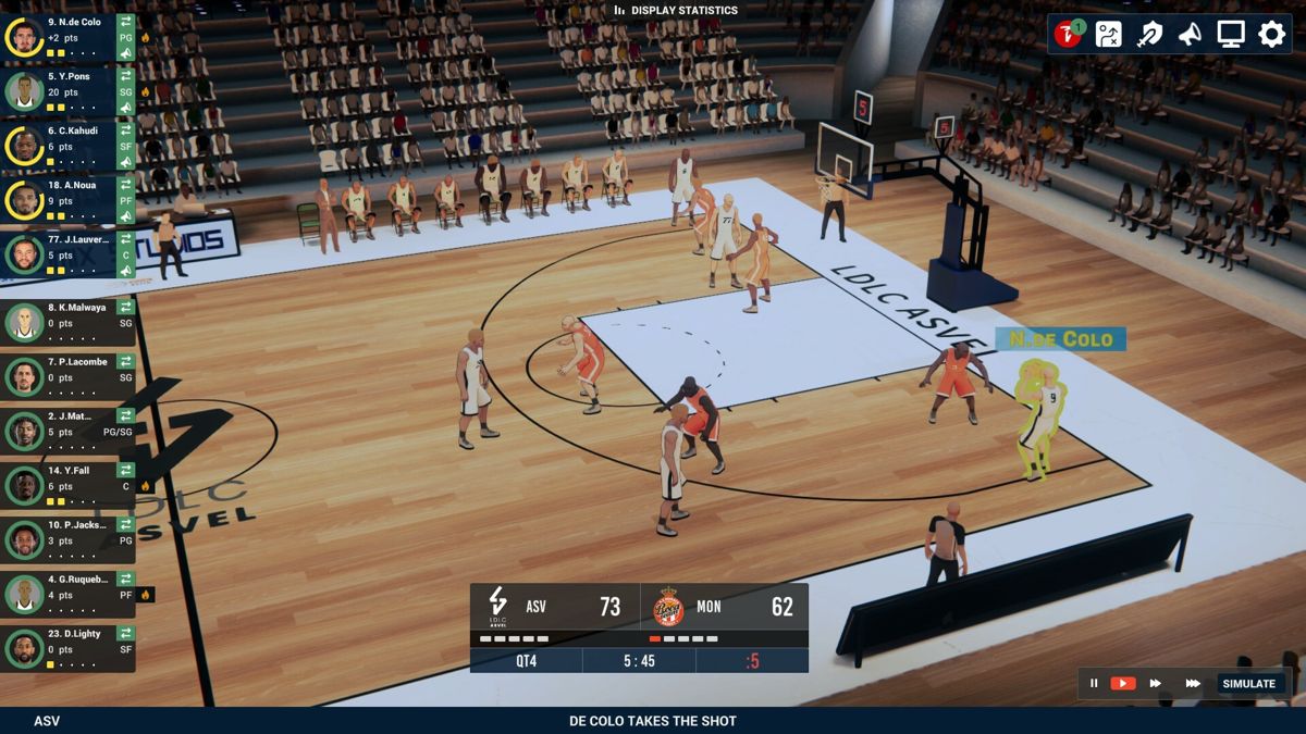 Pro Basketball Manager 2023 Screenshot (Steam)