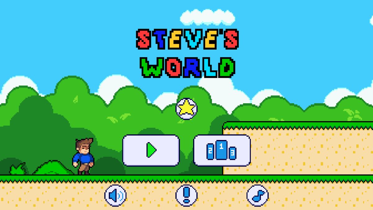 Steve's World Screenshot (Google Play product page)