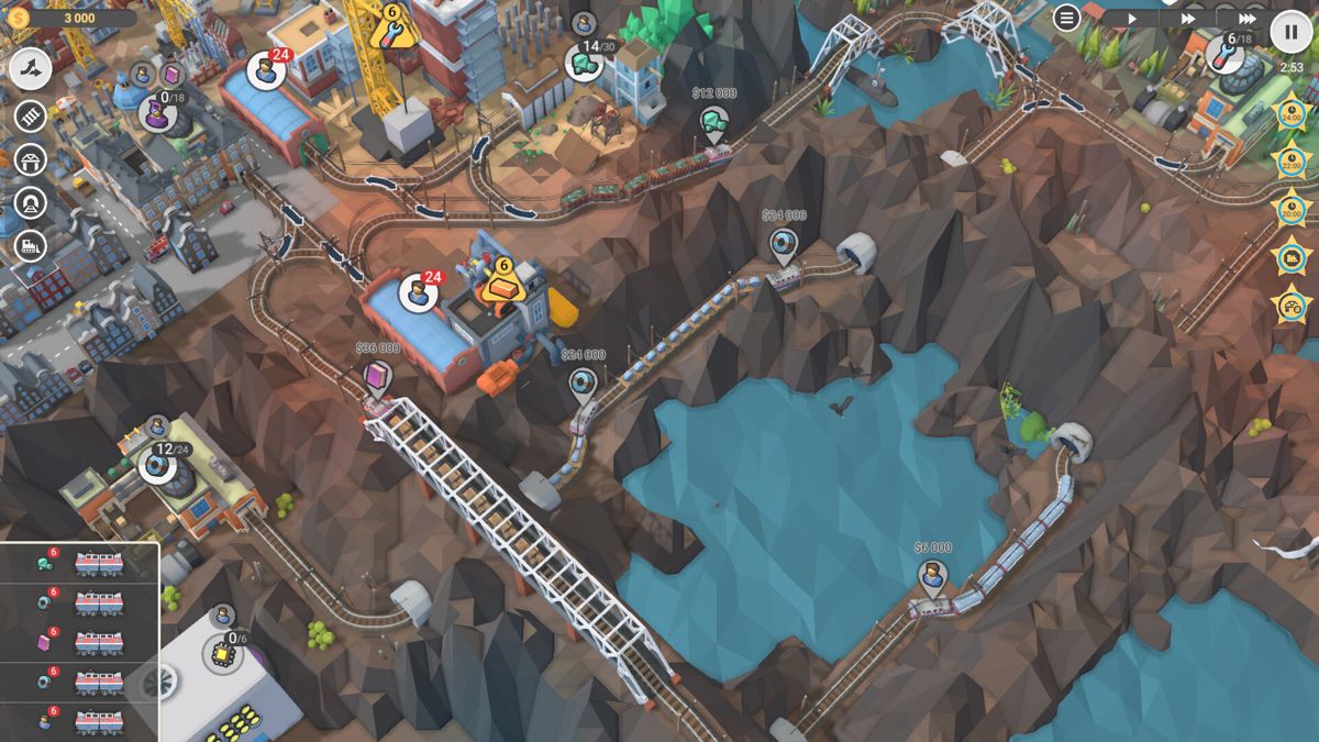 Train Valley 2: Workshop Gems - Sapphire Screenshot (Steam)