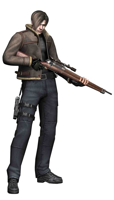 Resident Evil 4 Render (CAPCOM E3 2005 Press Kit): Leon E3