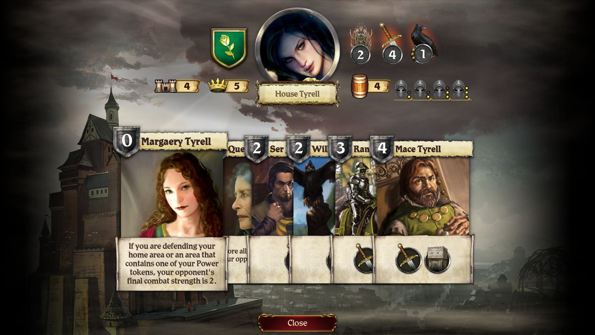 A Game of Thrones: The Board Game - Digital Edition: A Dance With Dragons Screenshot (Steam)