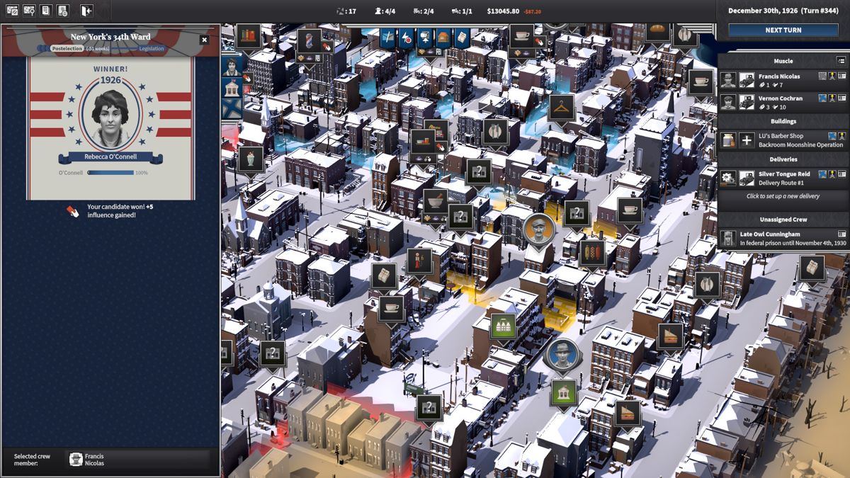 City of Gangsters: Shadow Government Screenshot (Steam)