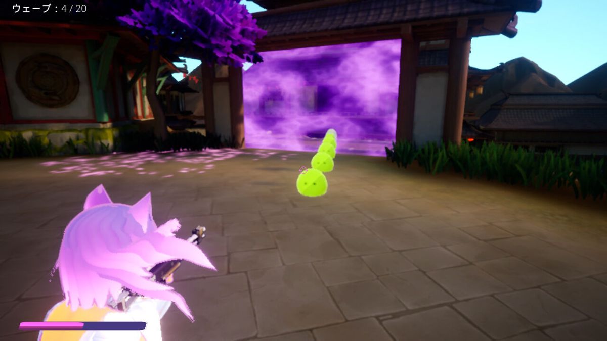 Kawaii Slime Arena Screenshot (Nintendo.co.jp)