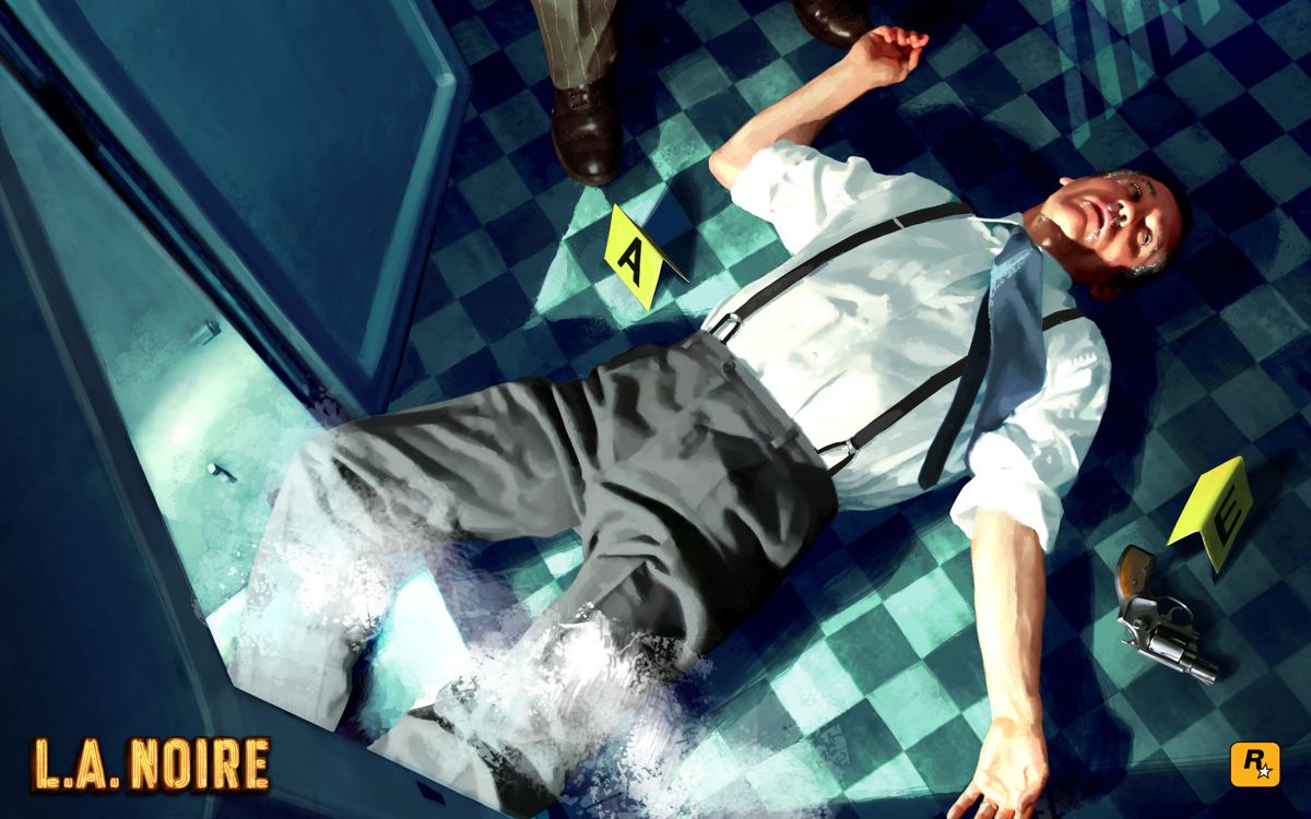 L.A. Noire Wallpaper (Official Website): A Frigid Death