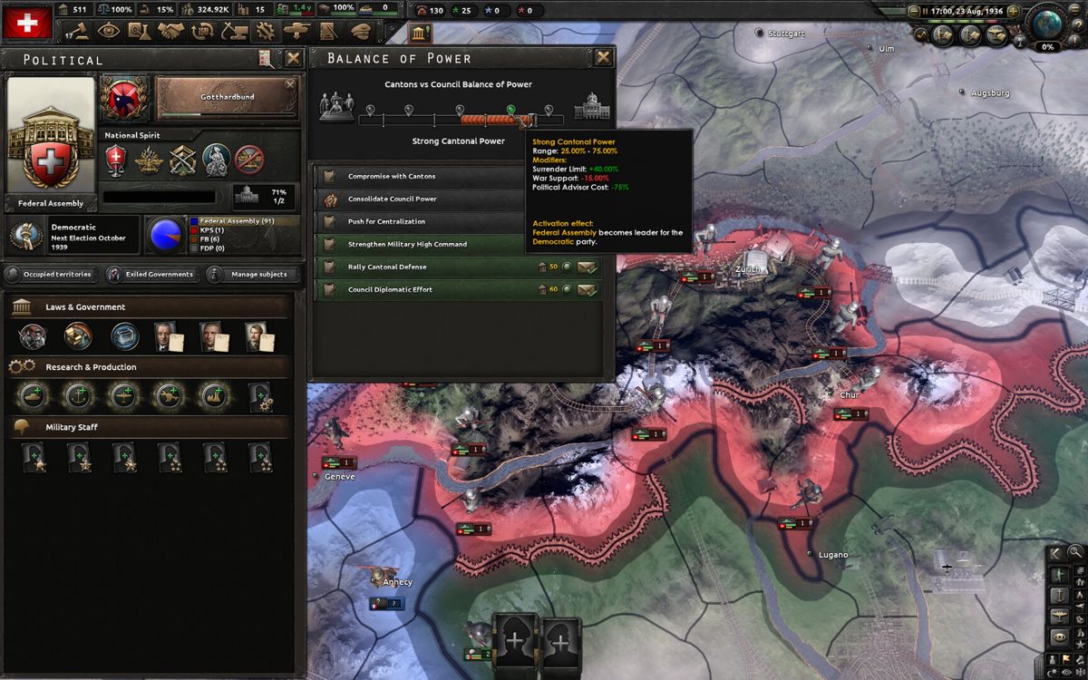 Hearts of Iron IV: By Blood Alone Screenshot (Steam)