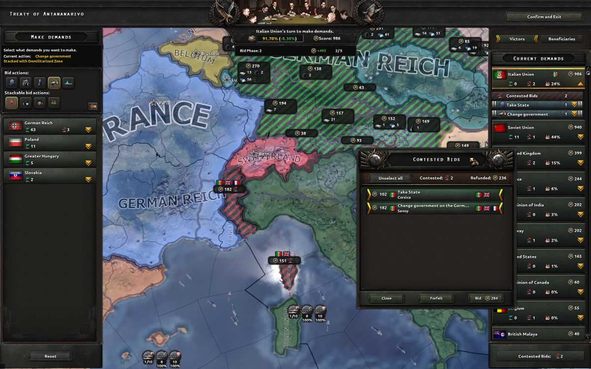 Hearts of Iron IV: By Blood Alone Screenshot (Steam)