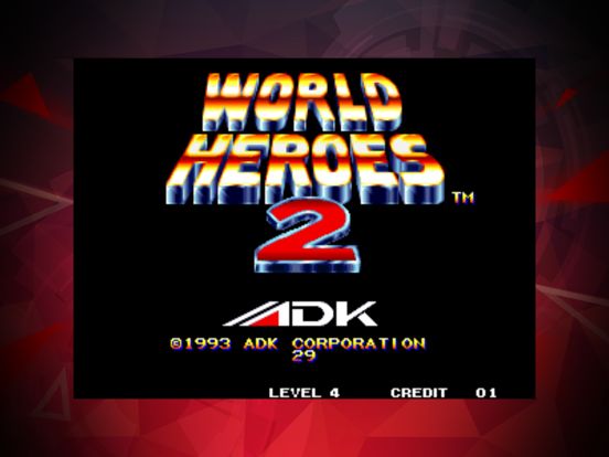 World Heroes 2 Screenshot (iTunes Store)