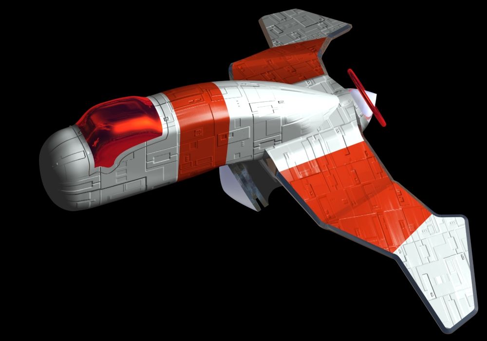 I of the Enemy Render (Enemy Technology website - concept images (2005)): Unath fighter (Veteran).