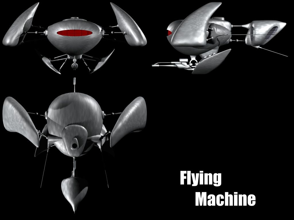 Jeff Wayne's The War of the Worlds Render (Games Central GT Digital Press Kit): Flying Machine