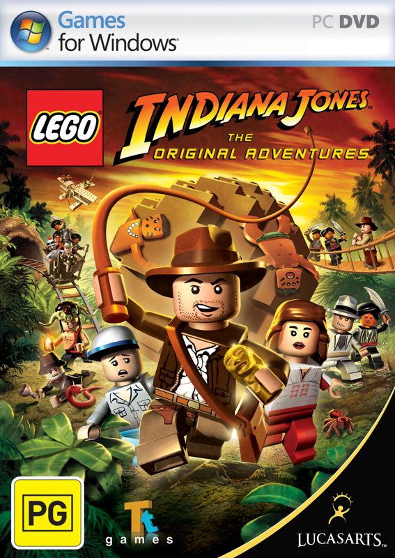 LEGO Indiana Jones: The Original Adventures Other (LEGO Indiana Jones: The Original Adventures Media Kit): PC box art