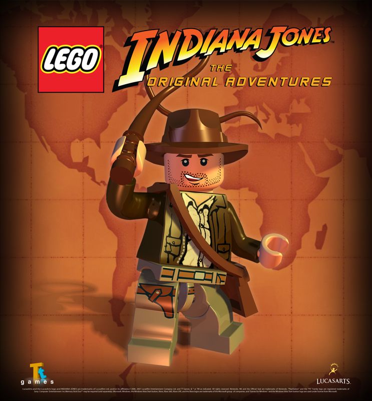 LEGO Indiana Jones: The Original Adventures Other (LEGO Indiana Jones: The Original Adventures Media Kit): Key Art