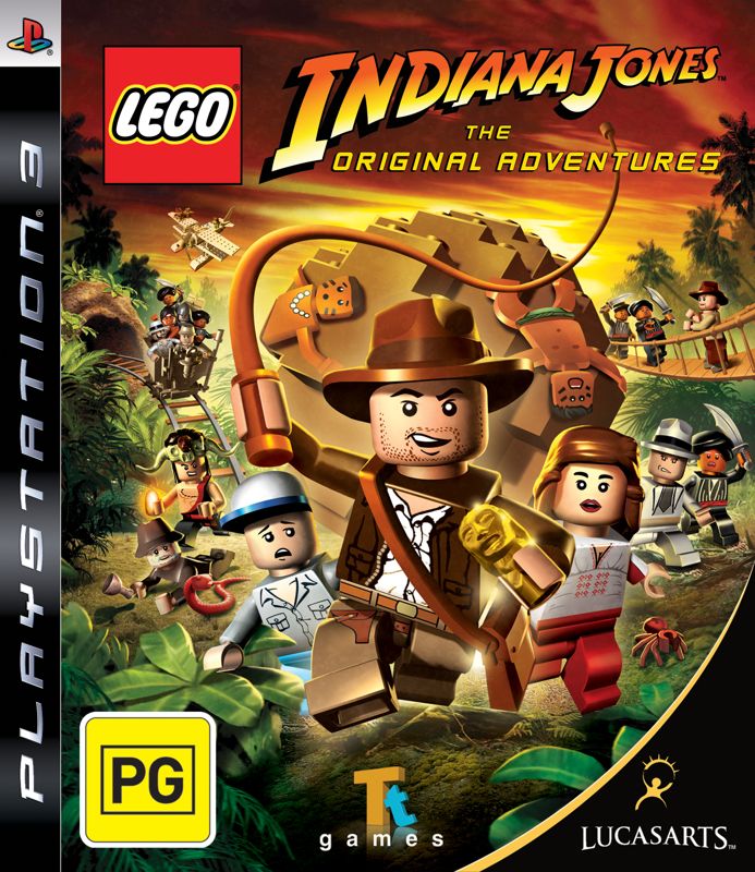 LEGO Indiana Jones: The Original Adventures Other (LEGO Indiana Jones: The Original Adventures Media Kit): PS3 box art