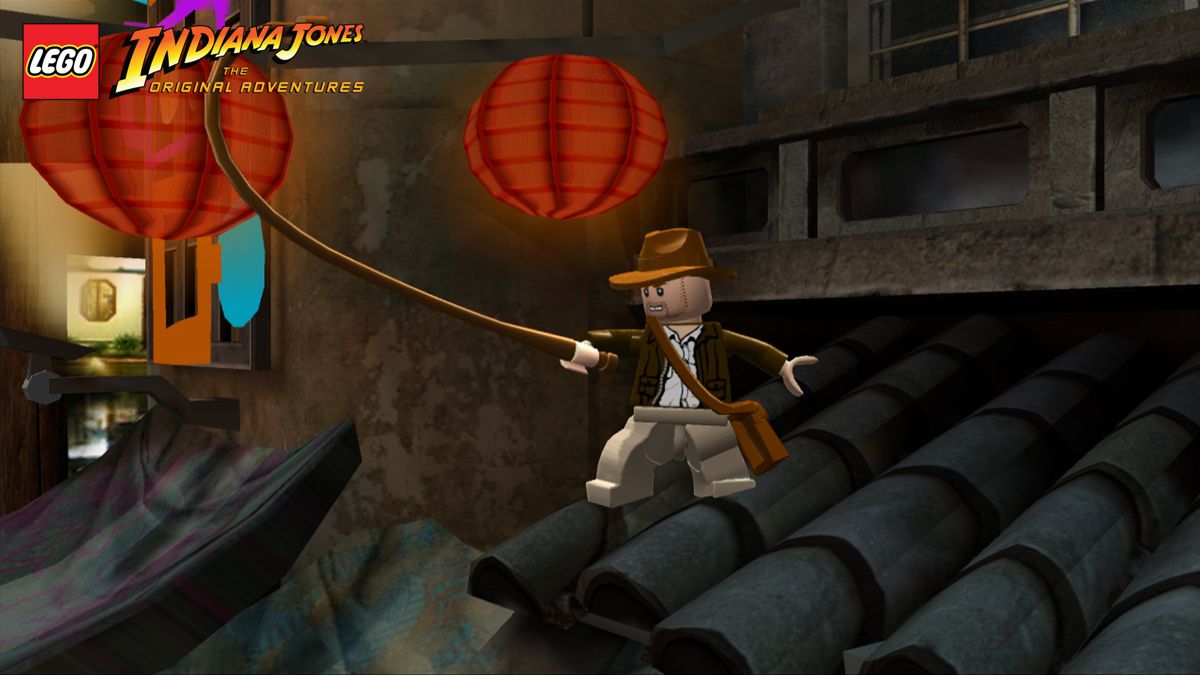 LEGO Indiana Jones: The Original Adventures Screenshot (LEGO Indiana Jones: The Original Adventures Media Kit): Whip Into Action