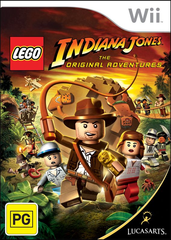 LEGO Indiana Jones: The Original Adventures Other (LEGO Indiana Jones: The Original Adventures Media Kit): Wii box art